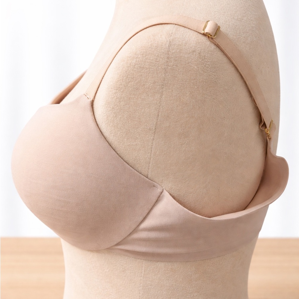 Victoria’s Secret Incredible Lined Demi Bra Nude Beige 38D - Picture 4 of 9